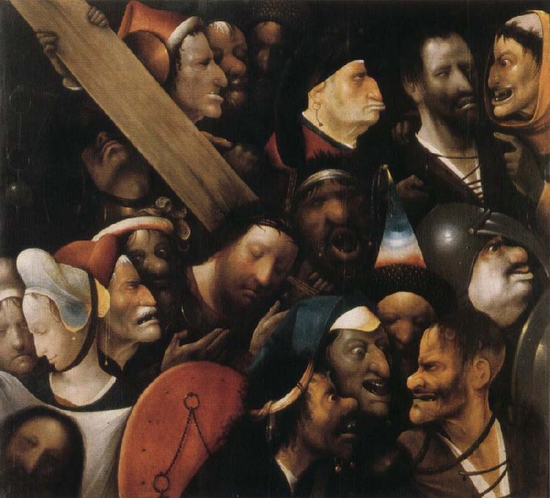 BOSCH, Hieronymus Christ Carrying the Cross France oil painting art